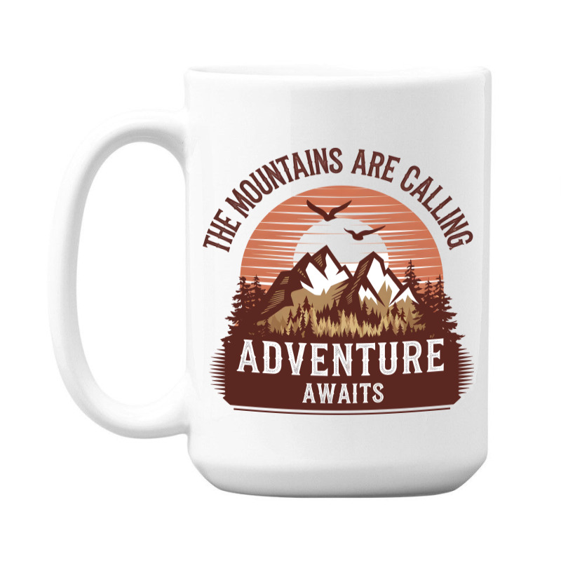 The Mountains Are Calling 3 15 Oz Coffee Mug | Artistshot