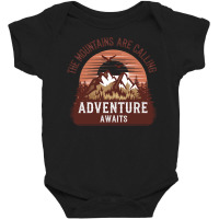 The Mountains Are Calling 3 Baby Bodysuit | Artistshot