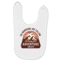 The Mountains Are Calling 3 Baby Bibs | Artistshot