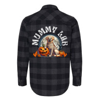 Mummy Lab Halloween Dog Flannel Shirt | Artistshot