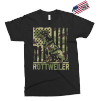 Rottweiler   Usa American Flag Camouflage Dog Owne Exclusive T-shirt | Artistshot