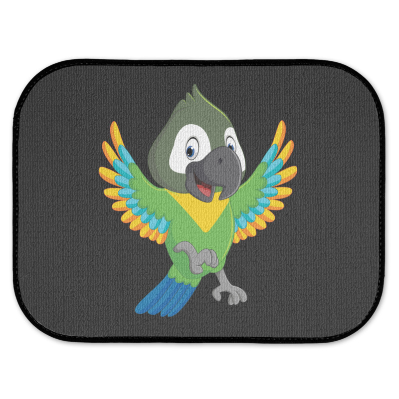 Senegal Parrot Colorful Rear Car Mat | Artistshot