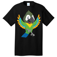 Senegal Parrot Colorful Basic T-shirt | Artistshot