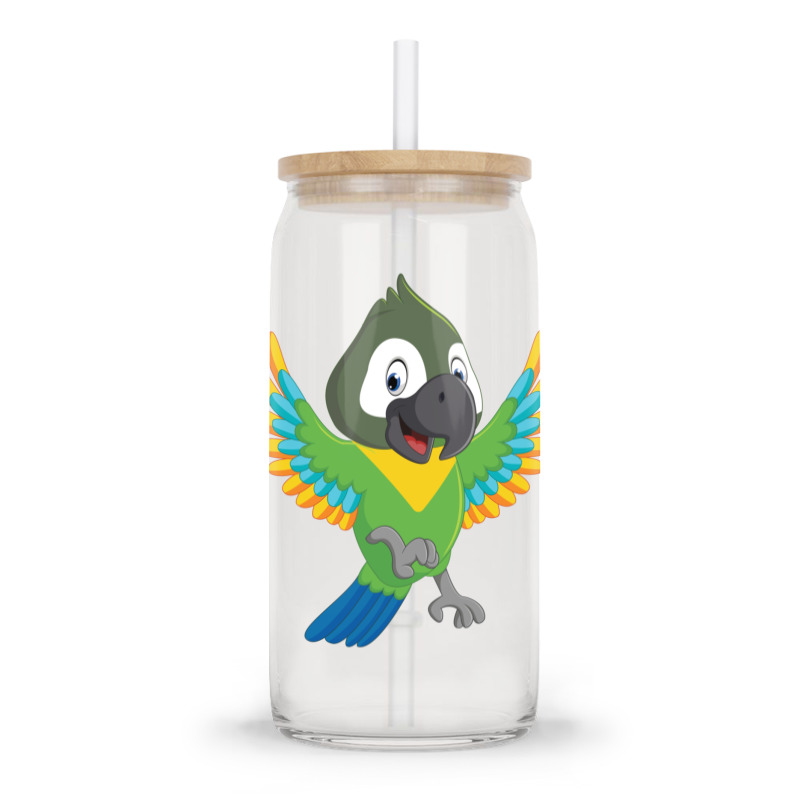 Senegal Parrot Colorful Glass Tumbler | Artistshot