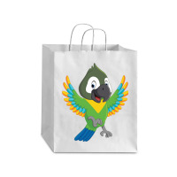 Senegal Parrot Colorful Debie Paper Bag - 10 X 5 X 13 | Artistshot