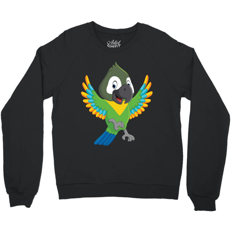 Senegal Parrot Colorful Crewneck Sweatshirt | Artistshot