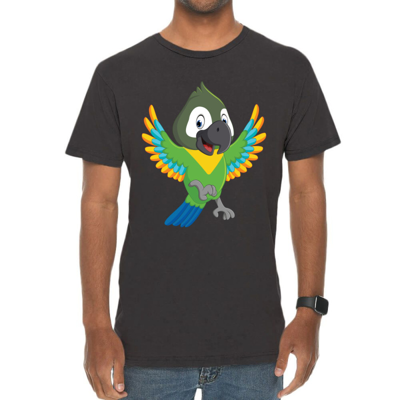 Senegal Parrot Colorful Vintage T-shirt | Artistshot