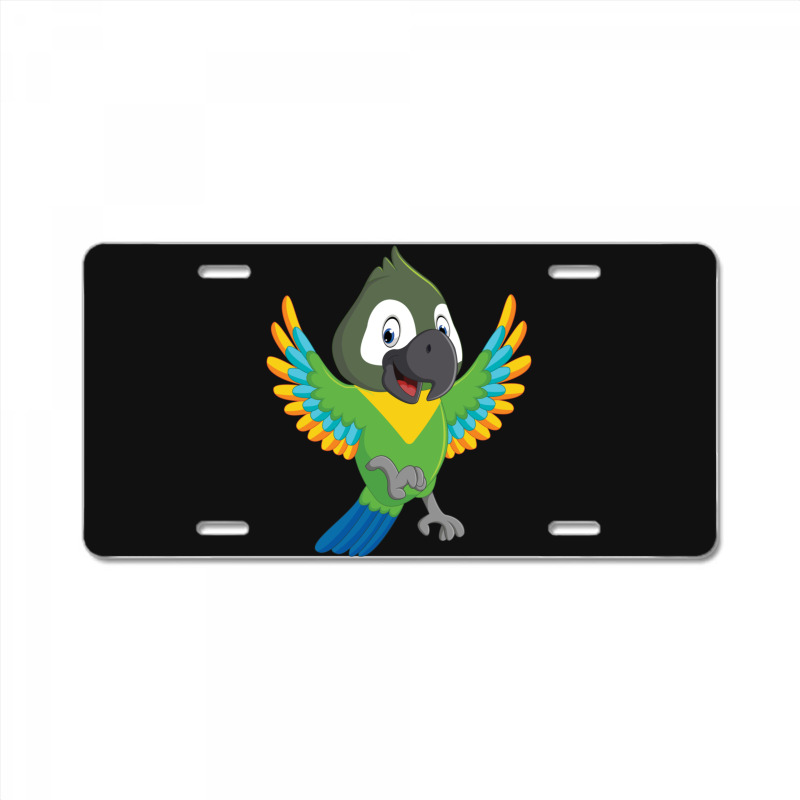 Senegal Parrot Colorful License Plate | Artistshot