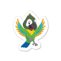 Senegal Parrot Colorful Sticker | Artistshot