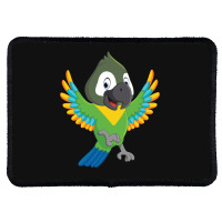 Senegal Parrot Colorful Rectangle Patch | Artistshot