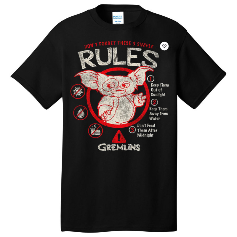 The 3 Simple Rules Basic T-shirt | Artistshot