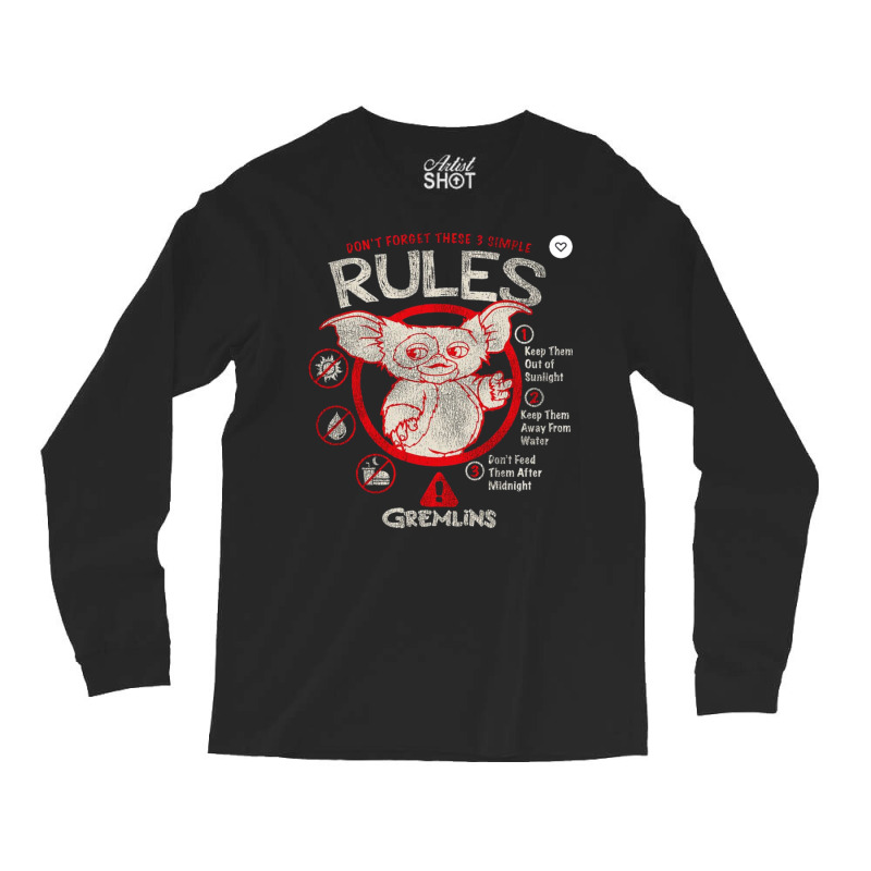 The 3 Simple Rules Long Sleeve Shirts | Artistshot