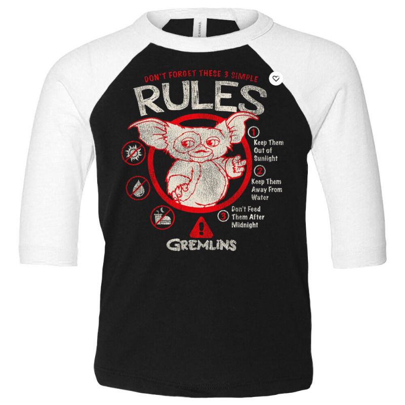 The 3 Simple Rules Toddler 3/4 Sleeve Tee | Artistshot