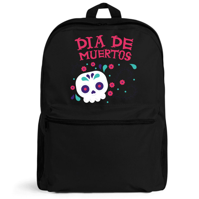 Dia De Muertos, Skull, Skulls, Skeleton, Flowers Backpack | Artistshot