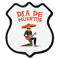 Dia De Muertos, Guitar, Music Shield Patch | Artistshot