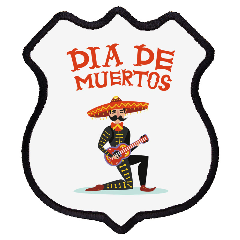 Dia De Muertos, Guitar, Music Shield Patch | Artistshot