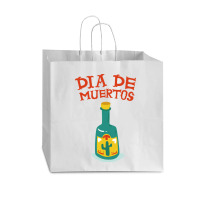 Dia De Muertos, Cactus Vogue Paper Bag - 16 X 6 X 12 | Artistshot