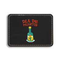 Dia De Muertos, Cactus Rectangle  Leatherette Patch | Artistshot