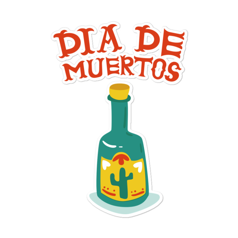 Dia De Muertos, Cactus Sticker | Artistshot