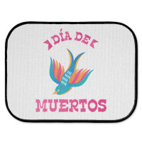 Dia De Muertos, Bird, Birds Rear Car Mat | Artistshot