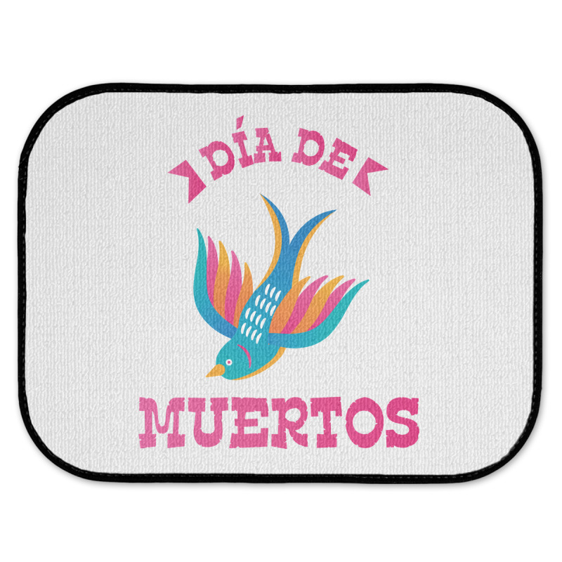 Dia De Muertos, Bird, Birds Rear Car Mat | Artistshot