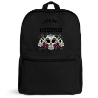 Dia De Muertos, Skull, Skuls, Skeleton, Flowers Backpack | Artistshot