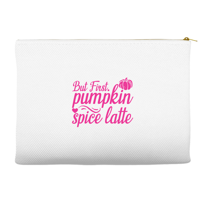 But First Pupmpkin Spice Latte, Halloween Accessory Pouches | Artistshot