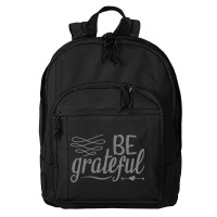 Be Grateful, Heart Basic Backpack | Artistshot