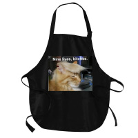 Cat Trump 9 Lives Baby Nine Lives B!vches Medium-length Apron | Artistshot