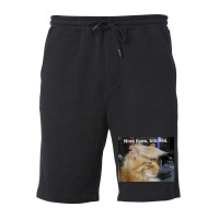 Cat Trump 9 Lives Baby Nine Lives B!vches Fleece Short | Artistshot