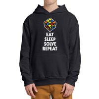 Eat Sleep Solve Repeat Urban Pullover Hoodie | Artistshot