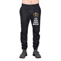 Eat Sleep Solve Repeat Urban Sweatpant | Artistshot