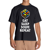 Eat Sleep Solve Repeat Urban Heavy T-shirt | Artistshot