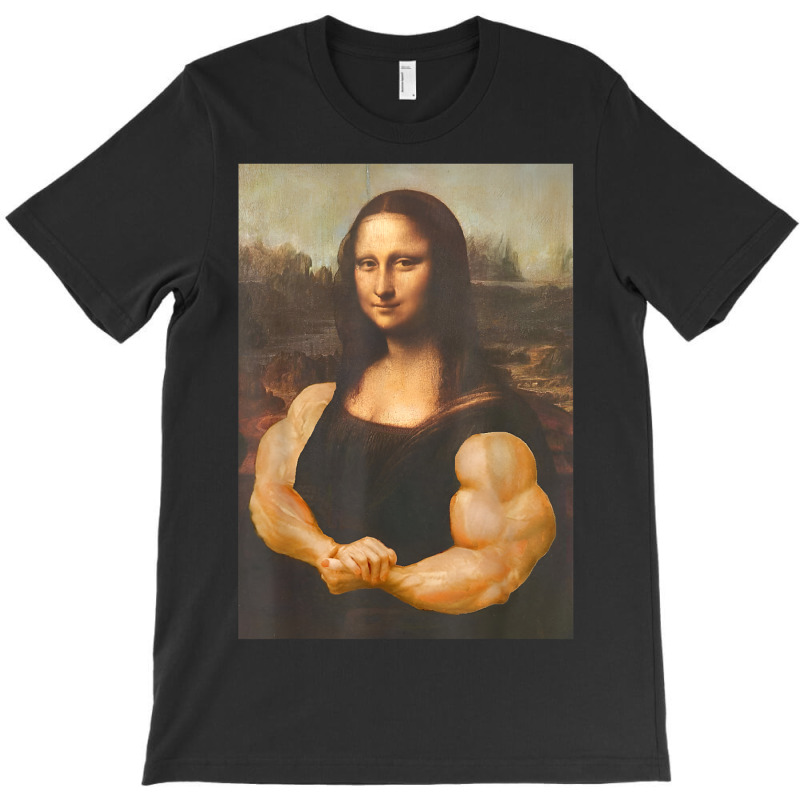 Funny Mona Lisa Bodybuilding T-shirt | Artistshot