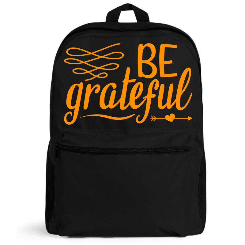 Be Grateful, Heart Backpack | Artistshot