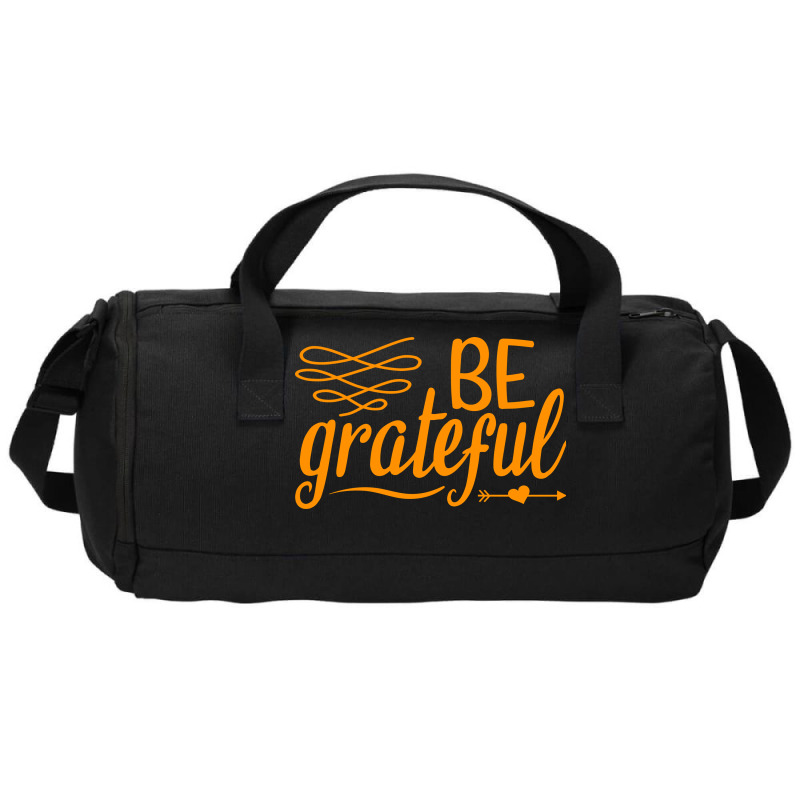 Be Grateful, Heart Duffel Bag | Artistshot