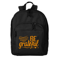 Be Grateful, Heart Basic Backpack | Artistshot