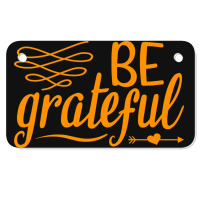 Be Grateful, Heart Motorcycle License Plate | Artistshot