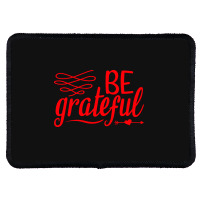 Be Grateful, Heart Rectangle Patch | Artistshot