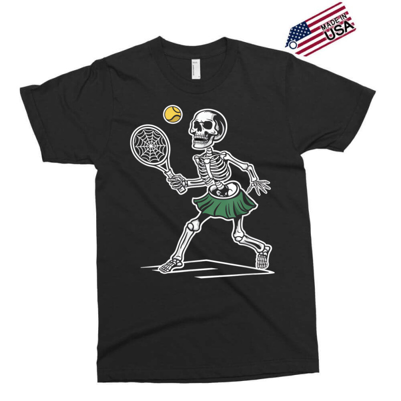 Spooky Tennis Halloween Skeleton Exclusive T-shirt | Artistshot