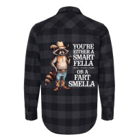 Charlian Minds   Funny Raccoon Animal Lover Saying Flannel Shirt | Artistshot