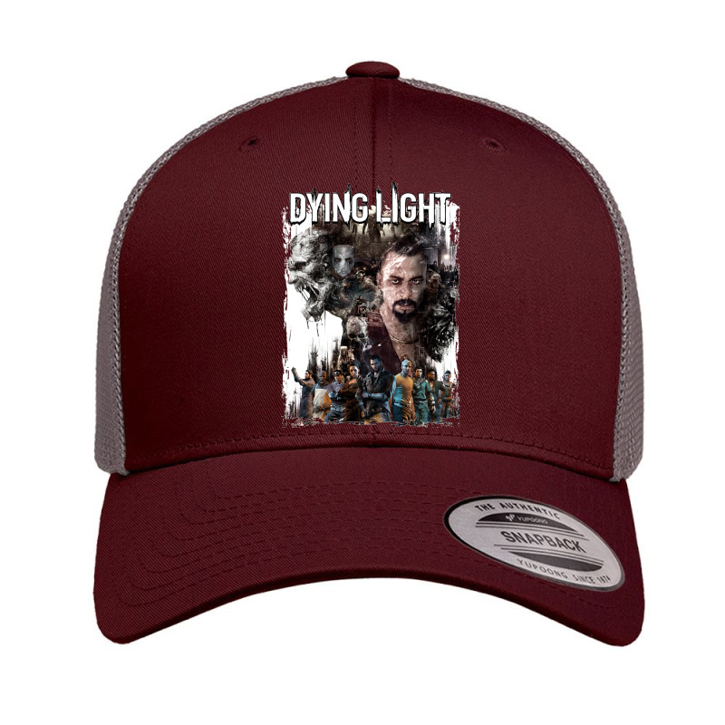 Dyingg Light Game Retro Trucker Cap by cm-arts | Artistshot