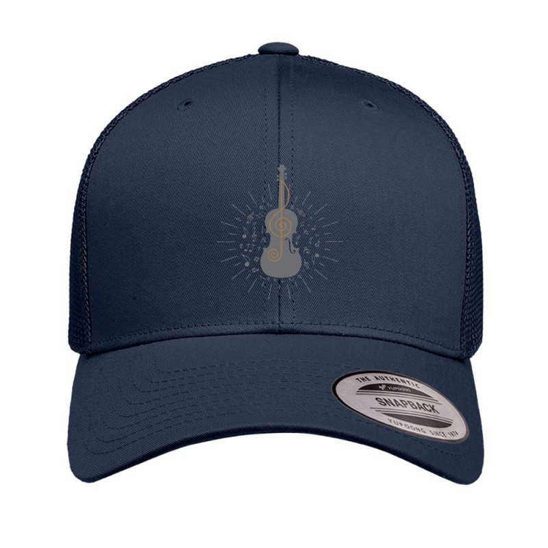 Cello Musical Instrument Classical Retro Trucker Cap by AlmaWilliams | Artistshot