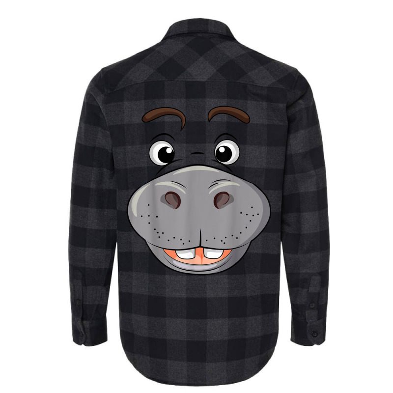 Funny Hippopotamus Flannel Shirt | Artistshot