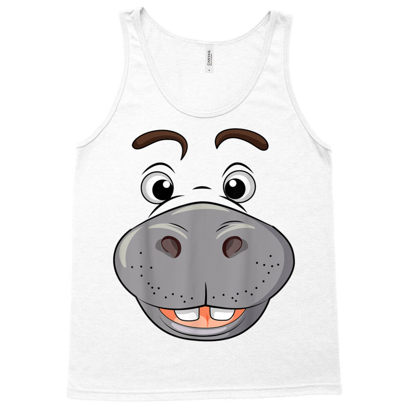 Funny Hippopotamus Tank Top | Artistshot