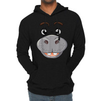 Funny Hippopotamus Lightweight Hoodie | Artistshot