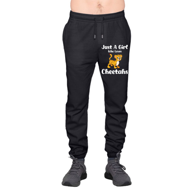 Just A Girl Who Loves Cheetahs Urban Sweatpant | Artistshot