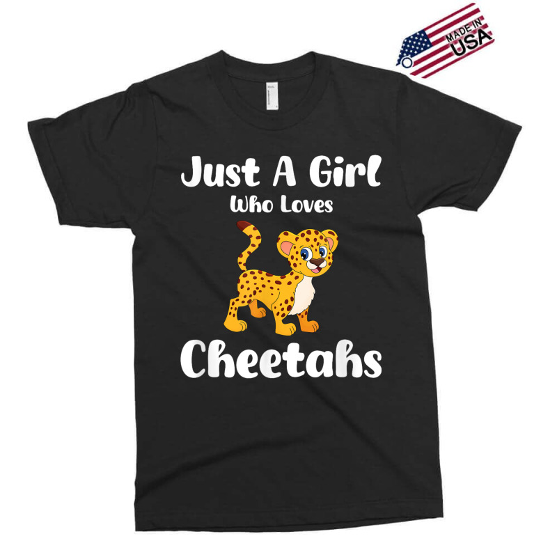 Just A Girl Who Loves Cheetahs Exclusive T-shirt | Artistshot