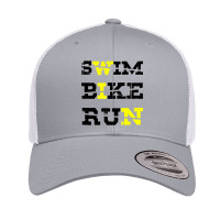 Triathlon Retro Trucker Cap | Artistshot