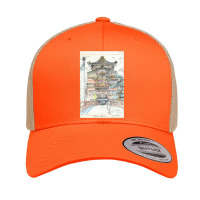 Bathhouse Concept Art Retro Trucker Cap | Artistshot